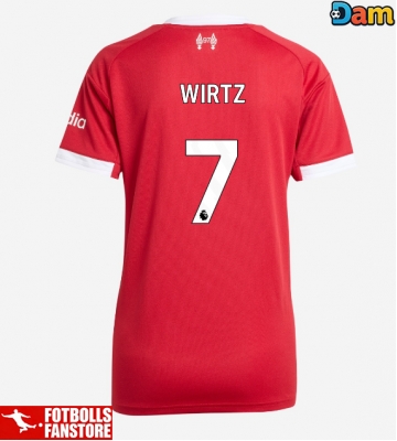 Liverpool Florian Wirtz #7 Hemmatröja Dam 2025-26 Kortärmad